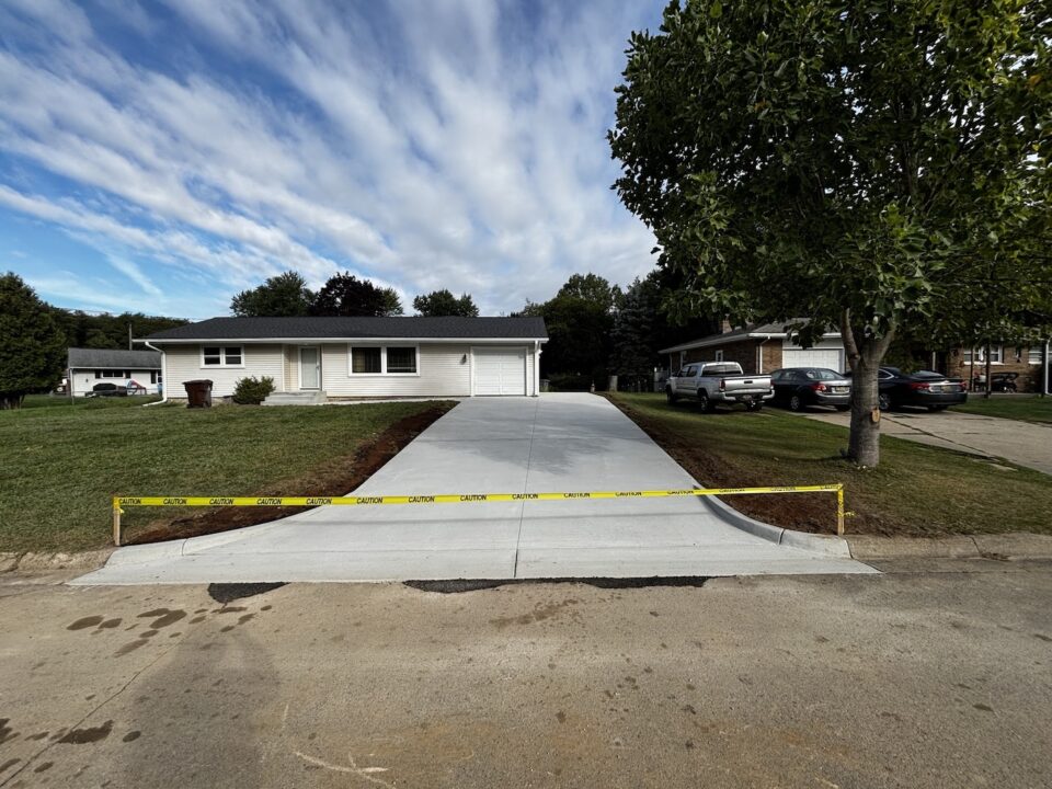 Concrete - driveways