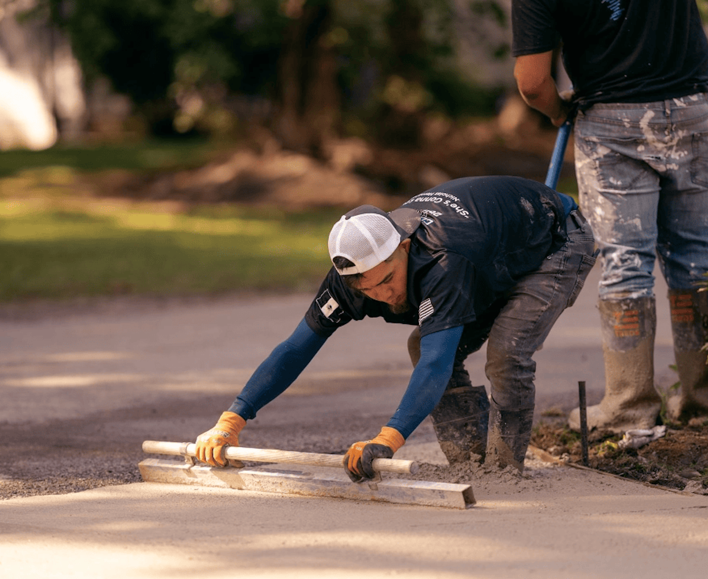 Courtney's construction worker
