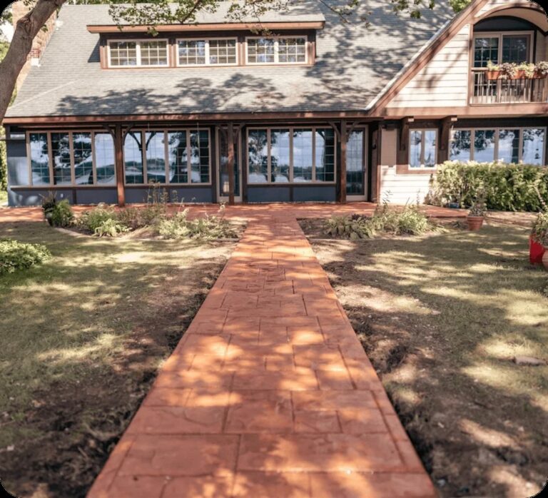 Concrete project sidewalk